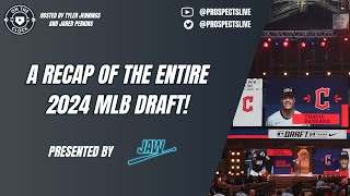 On The Clock: 2024 MLB Draft Recap!