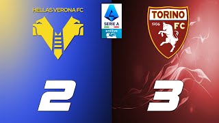 VERONA-TORINO 2:3 | Veneti stoici, granata capolista e la QUESTIONE MASINA