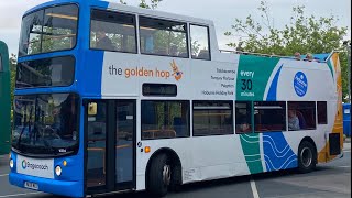 (Old vs new 122 bus Babbcome-Torquay -Paignton