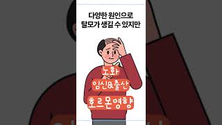 모자를 쓰는게 탈모에 영향이 있나요? #탈모