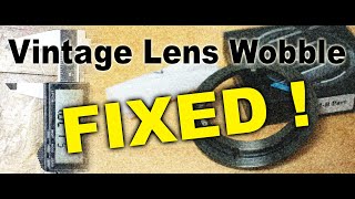 Fix Vintage Lens Mount Wobble - Simmod OM lens Converstion