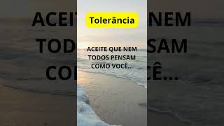 TOLERÂNCIA