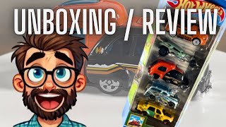 Hot wheels Collection Unbox / Review- Hot Wheels HW Getaways Hot Wheels 5 Pack