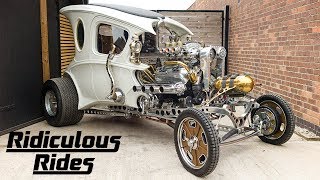 Inventor Builds Steampunk Hot Rod From Scratch | RIDICULOUS RIDES