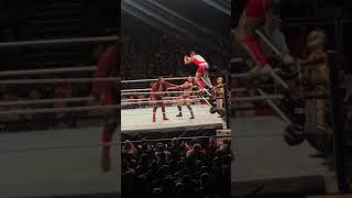 WWE Smackdown London Live Event Seth Rollins interrupts