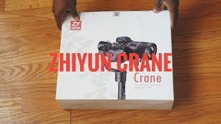 BEST GIMBAL UNDER $400 - Zhiyun Crane v2 Unboxing