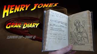 Part 5 of 6: Traditional book binding (Indiana Jones Grail Diary Replica)