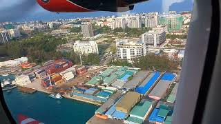 Flying off Male, Maldives 🇲🇻 😎 in Water Airplane ✈️