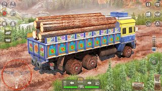 Offroad Hill Climb Heavy Cargo Indian Truck Simulator - Android Gameplay