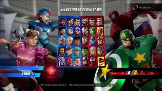 MARVEL VS. CAPCOM: INFINITE - MegaMan X & Chun-Li Vs Spider-Man & Captain America