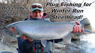 Indiana Kayak Fishing: Plugging for Steelhead 12/26/20