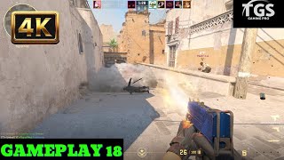 Epic 4K Counter Strike 2 Gameplay | No Commentary | TGS GAMING PRO