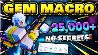 HOW TO AFK MACRO GEMS SUPER EASILY IN ANIME VANGUARDS!