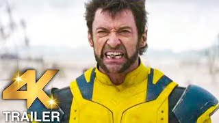 DEADPOOL & WOLVERINE "Wolverine Catches Bullet With Mouth" Trailer (4K ULTRA HD) 2024 | Deadpool 3