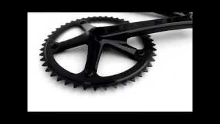 2015 Rumpus Fixie Bike Tracket Crankset Black Sugino Style Full Alloy 46T fixiesupermarket.com