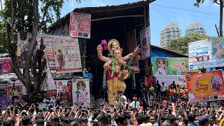 MUMBAI GANPATI AAGMAN 2023 | काळाचौकीचा महागणपती आगमन २०२३  | पारंपारिक आगमन सोहळा २०२३|