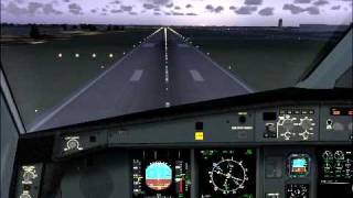 A340-600 Hamburg Approach-Cockpit TrackIr