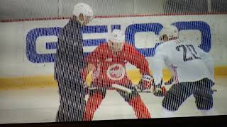 Kovalchuk in scrimmage game Capitals