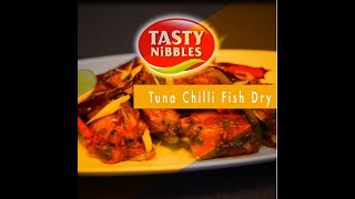 Yummy Tuna Chilli Fish Dry | Tasty Nibbles Canned Tuna Recipes | Canned Fish Dishes