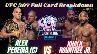 UFC 307: Alex Pereira vs Khalil Rountree Jr | Full Card Breakdown & Picks