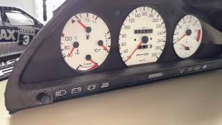 Mercedes Benz OEM AMG W126 C126 Speedometer White Gauge (Used)