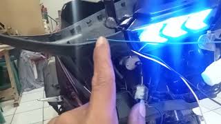 cara pasan lampu sen variasi aerox,raning tuwins,