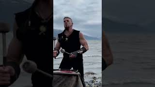 JÖRMUNGANDR - full music video on our homepage! SKÅL! #shorts #shortsvideos #fyp #viking #metal