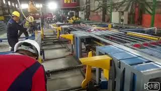 Tube stacking, tube bundling machine, simple easy for steel tube packing