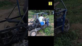 Homemade offroad Threewheeler #offroad #buggy #drifting #homemade #drift #rider #crosskart