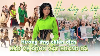 Hen nhảy cùng mọi người tại Huế, hưởng ứng chiến dịch bảo vệ động vật hoang dã |H'Hen Niê Official