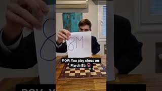 March 8th Chess Challenge: Can You Beat the Odds?