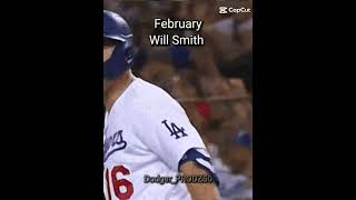 Your month your dodger player