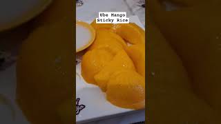 🌈🥭Ube Mango Sticky Rice at Thai Mango Eastwood 07.26.24 #shorts #yummy #lunchtime #zeusandathenatv