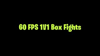 I Hosted a 1v1 60 FPS BOX FIGHT Tournament