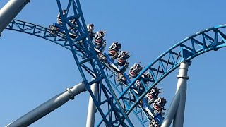 Bluefire Offride Europapark #europapark #bluefire #themepark #trending #attraction #2024 #new #fyp