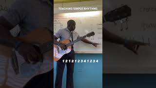 Teaching simple rhythms to my students