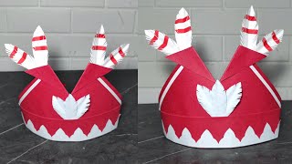 How To Make a Cap With Paper I Crown Making With paper