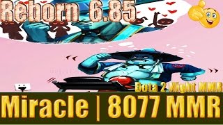 Dota 2 reborn 6 85 Miracle 8077 MMR Storm Spirit Ranked Match Gameplay!