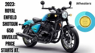 Motoverse 2023: Royal Enfield Shotgun 650 Unveiled, Price Starts at.