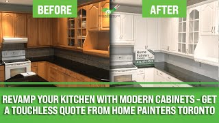 Kitchen Cabinet Painting Services - Upgrade Your Kitchen with Home Painters Toronto