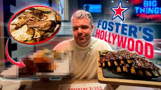 DECEPCIÓN AL PROBAR TODOS LOS COSTILLARES del FOSTER HOLLYWOOD 🍖 ¿los mejores de franquicias?