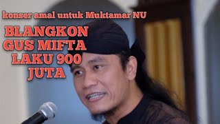 waoooww..Lelang blangkon Gus miftah.laku 900 jta broo