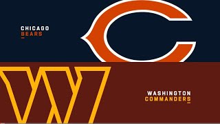 Chicago Bears (0-4) vs. Washington Commanders (1-3) - Madden 24 Season Simulation WEEK 5