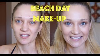 Beach Makeup Tutorial using ORIGINS VitaZing Moisturizer