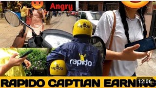 Rapido Bike taxi earnings from 3 AM In bangalore #rapido #biketaxiexperience #uberdriver