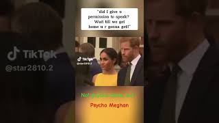 🔥👀🔥Psycho #meghanmarkle #psycho #crazy #princeharry #royalfamily