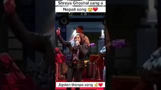 Shreya Ghoshal sang a Nepali song and watch how crowd enjoy her voice❤️🤞 She is the best 👸💫