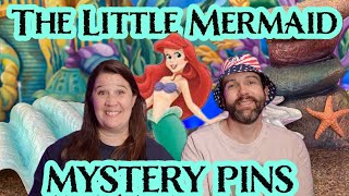 Unboxing Disney The Little Mermaid Blind Box Pins | Disney Ariel Mystery Pins