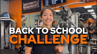 Join Our Back to School Challenge!!