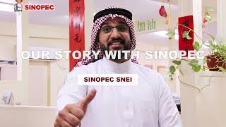 Click on the video to learn more about my story with Sinopec.